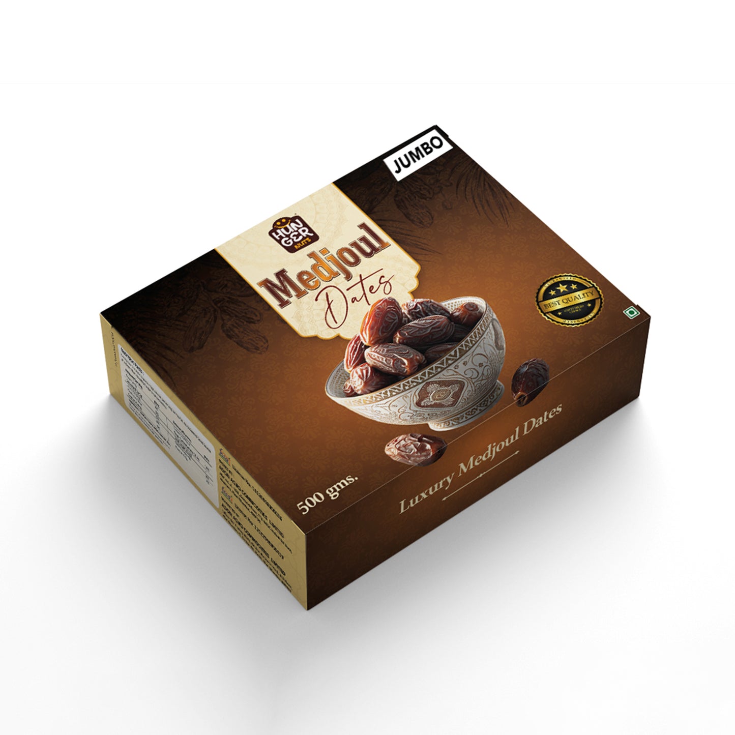 Hunger Jumbo Medjool Dates (Khajoor)