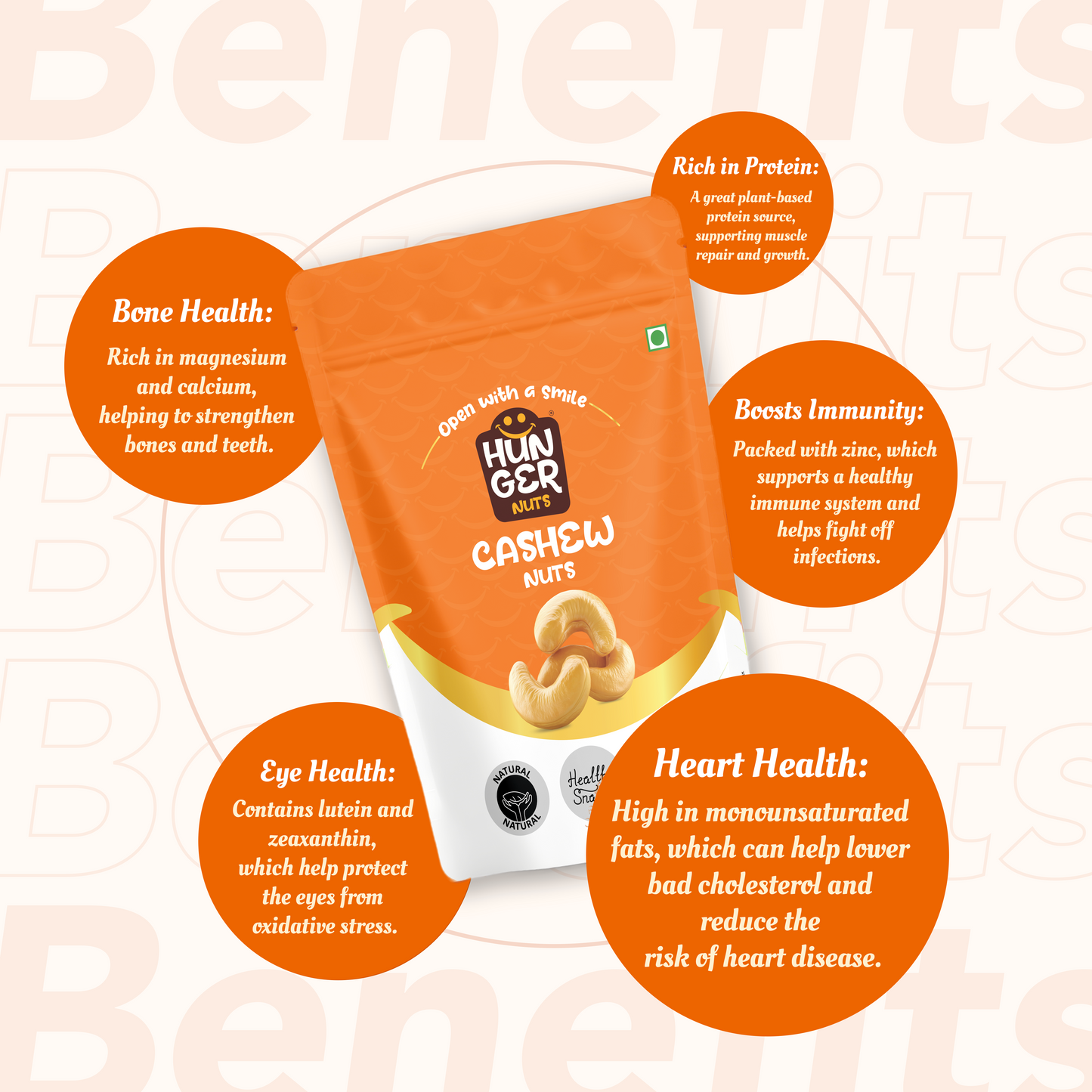 Hunger Classic Cashews (Kaju)