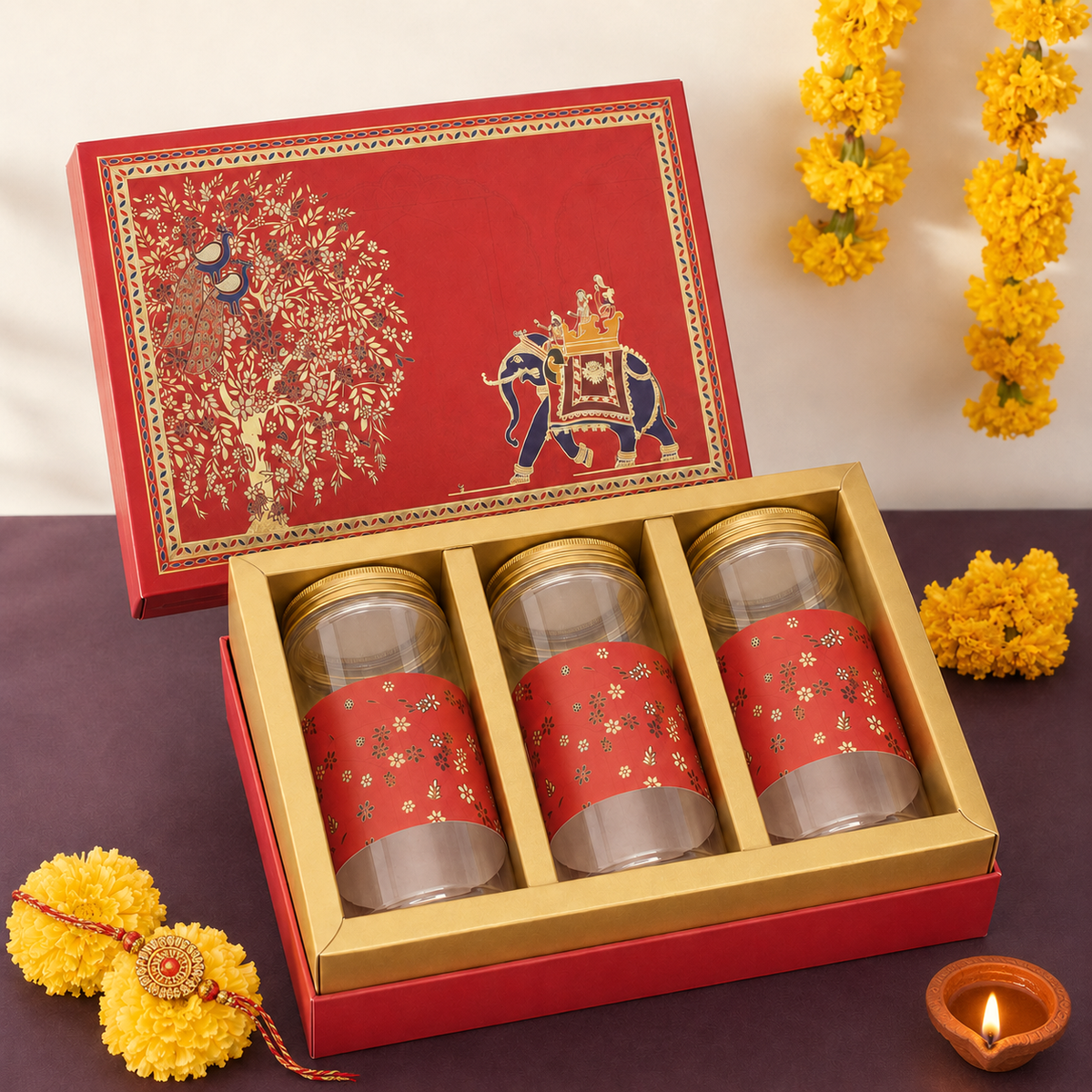 The Grand Trio Dry Fruits Box