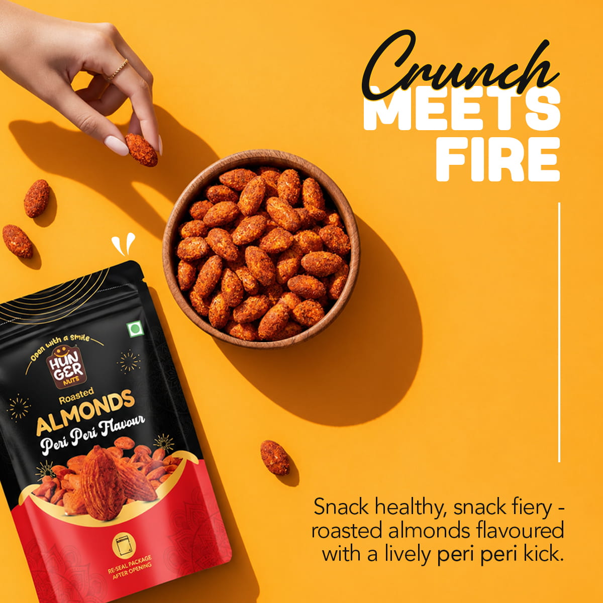 Roasted Peri Peri Almonds