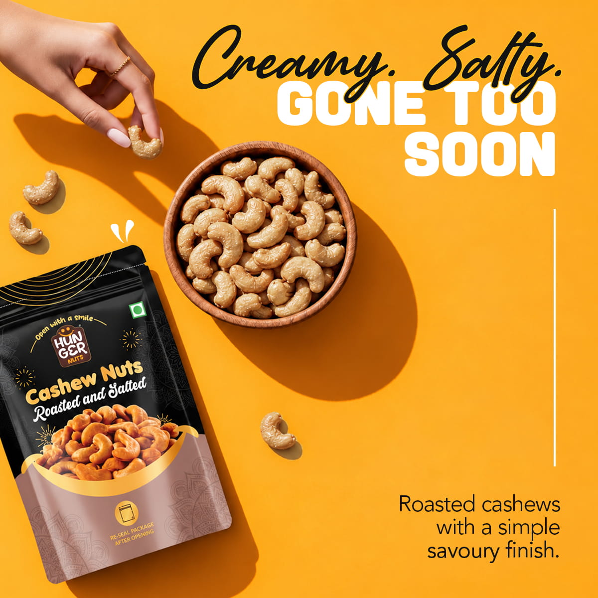 Roasted & Salted Cashews