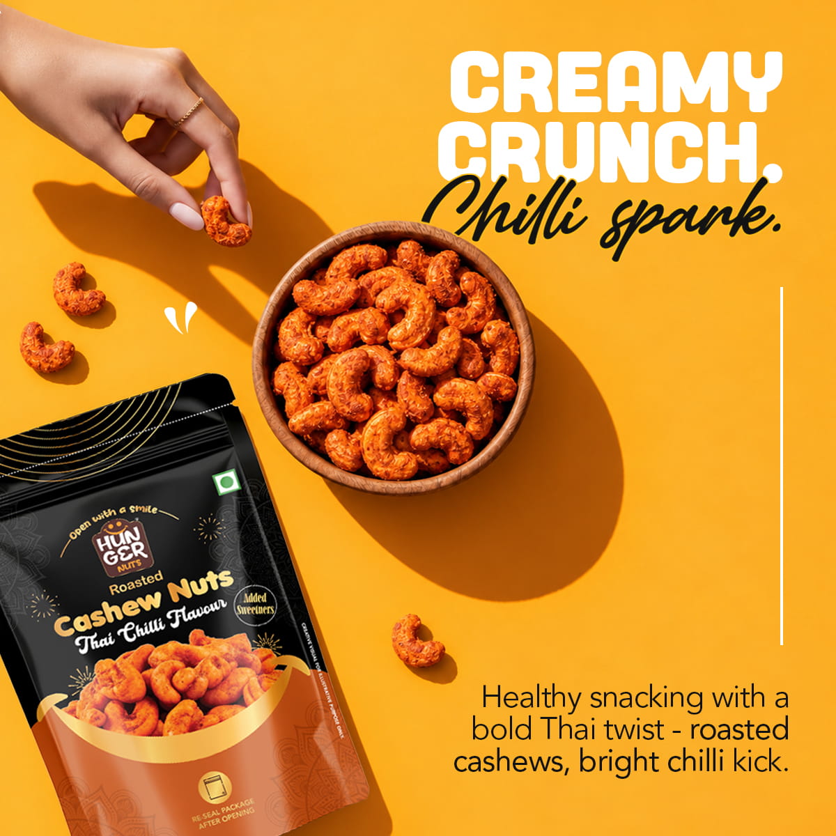 Roasted Thai Chilli Cashews