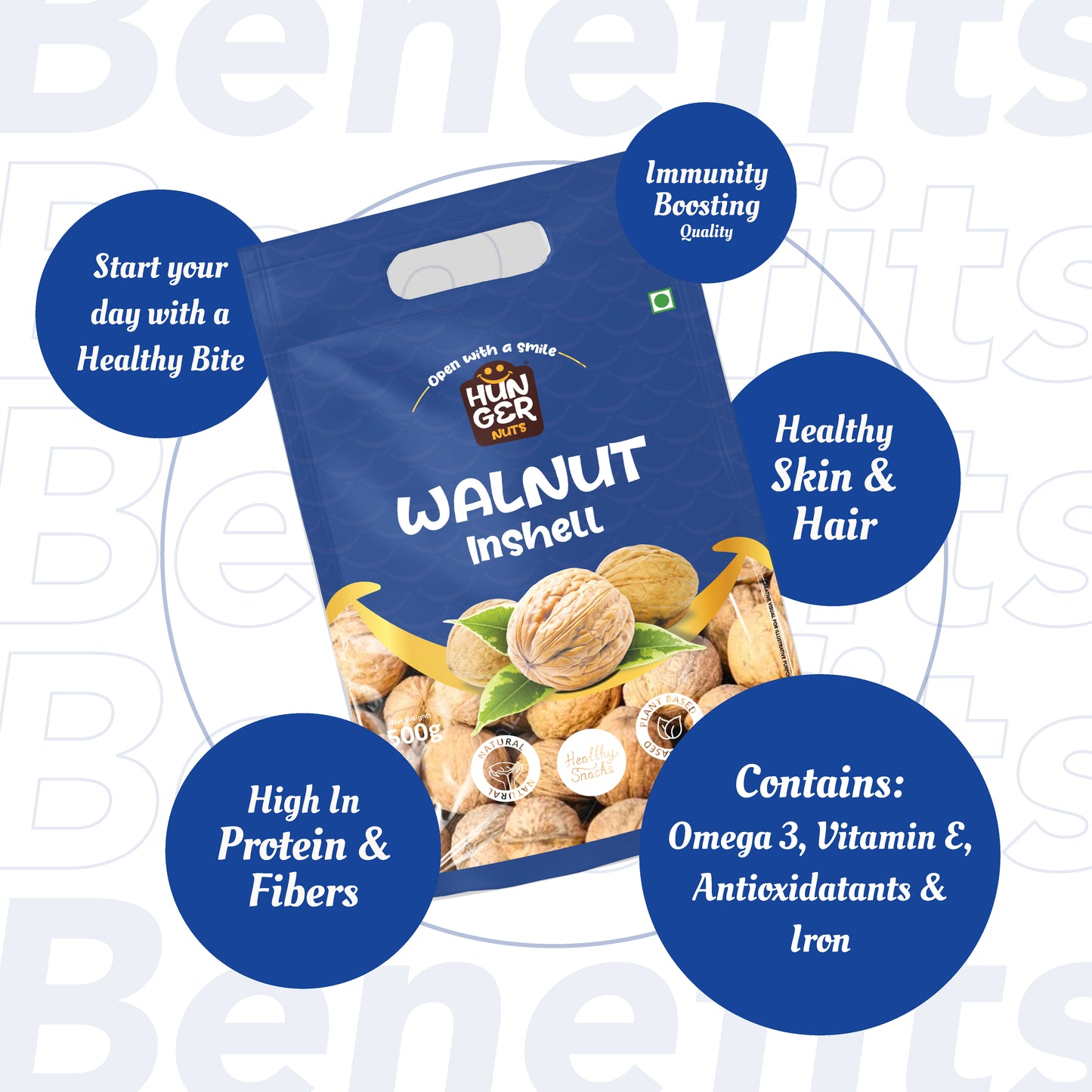 Hunger Walnut Inshell
