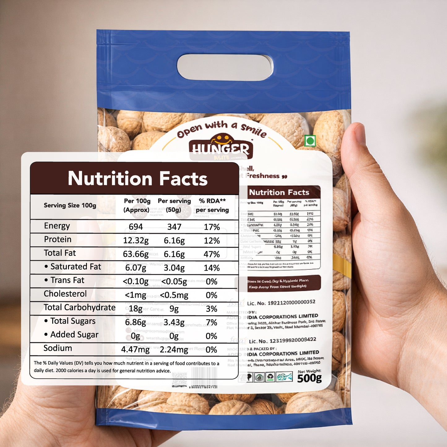 Hunger Walnut Inshell